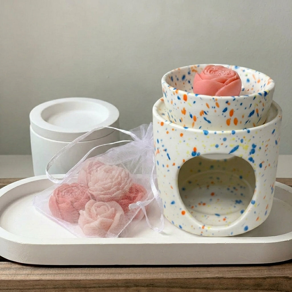 Kit Wax Melts - Pebetero Ceramic (colors)