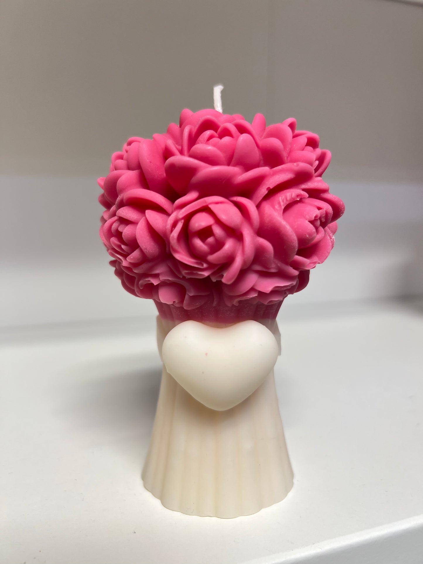 Flower pom-poms
