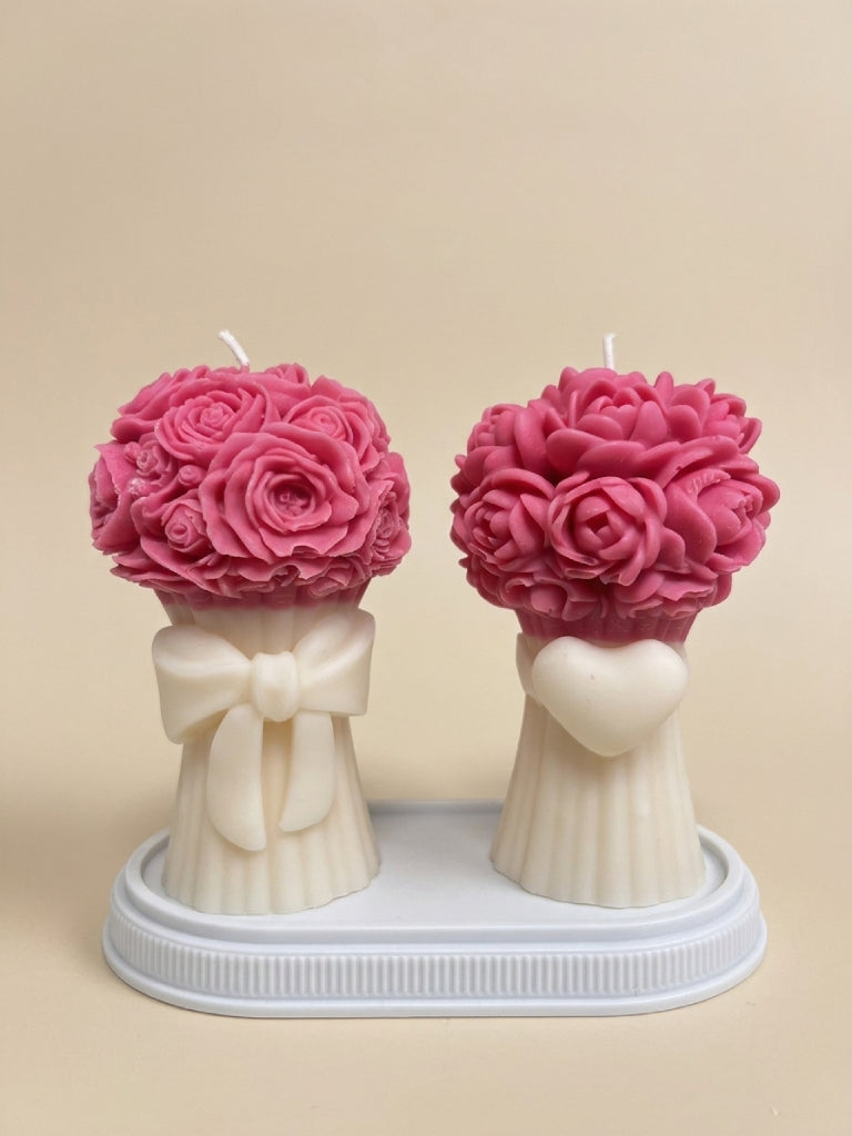 Flower pom-poms